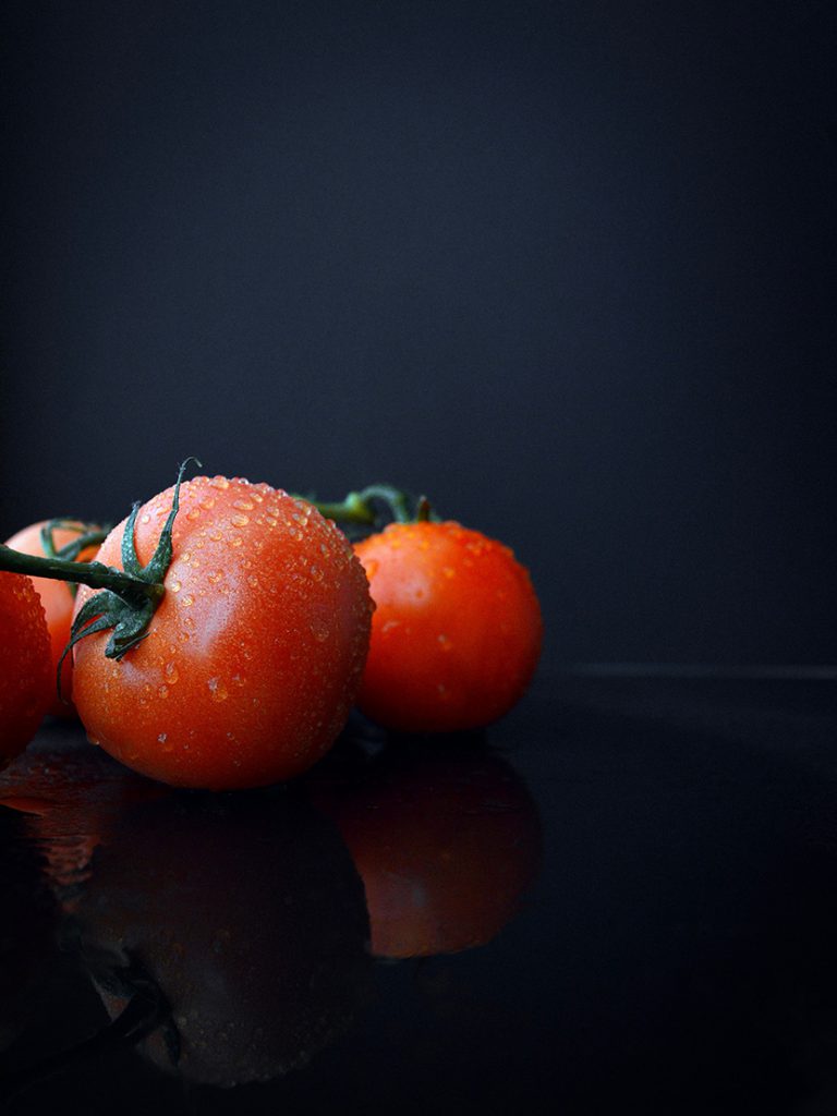 新鲜的番茄西红柿