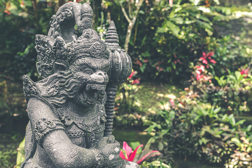 东南亚宗教雕像神猴