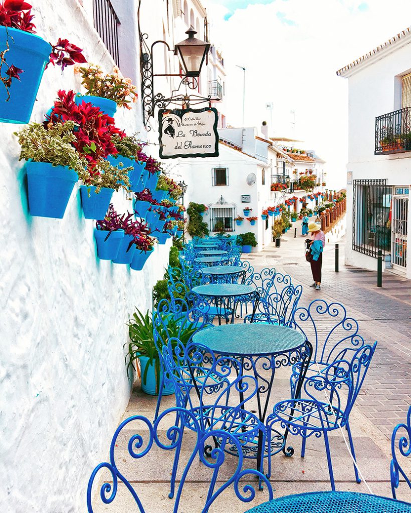 希腊海边旅游小镇