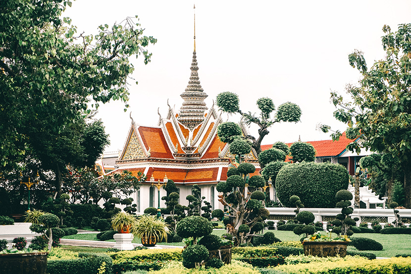 泰国庙宇园林古建筑