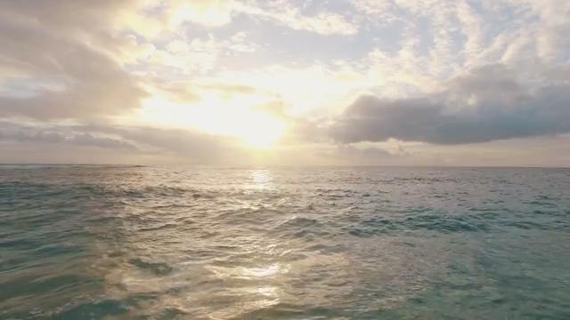 海洋海浪沙滩礁石航拍短视频素材【4K】