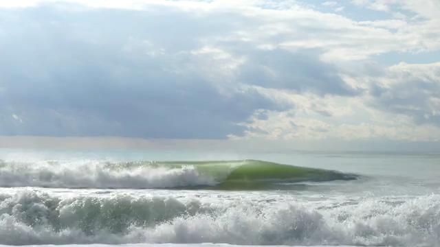 海边汹涌的海水和海浪声短视频素材【4K】