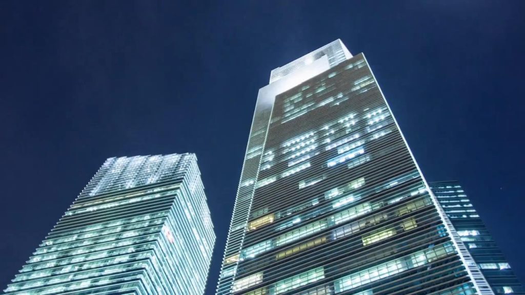 都市高层建筑短视频素材