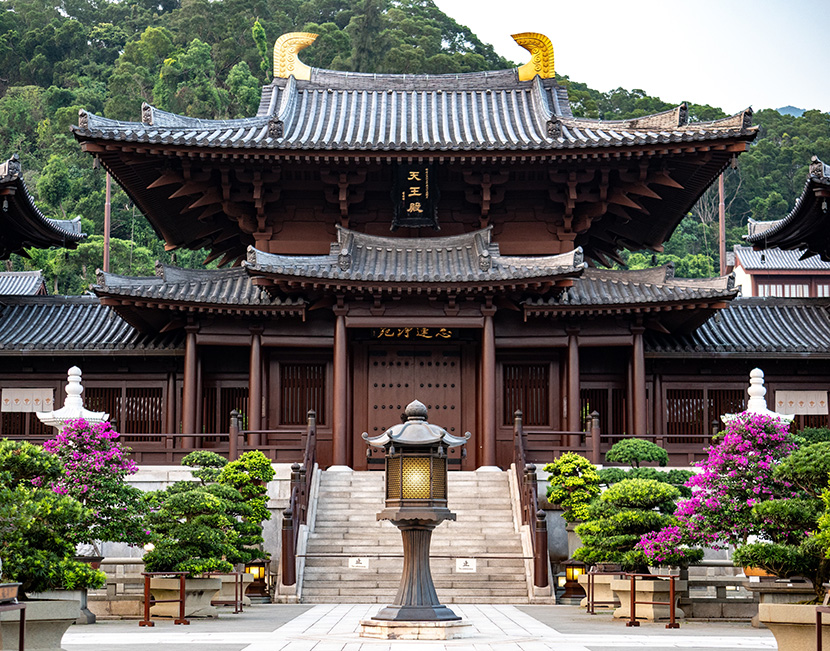 日本的庙宇天王殿