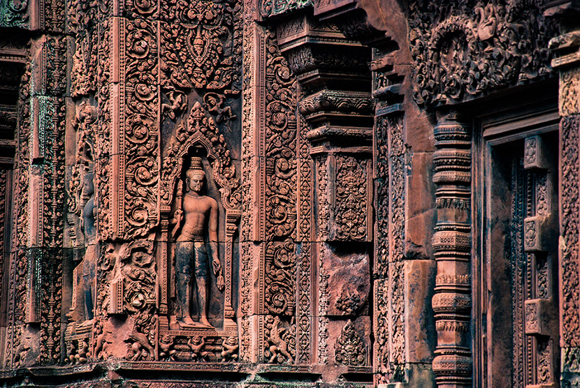 印度寺庙古代雕像