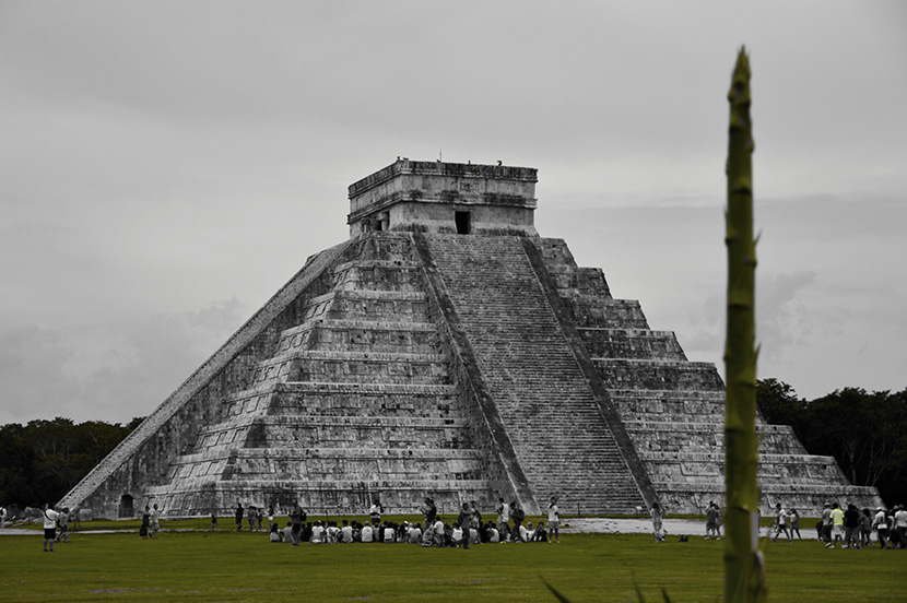 南美洲的玛雅金字塔