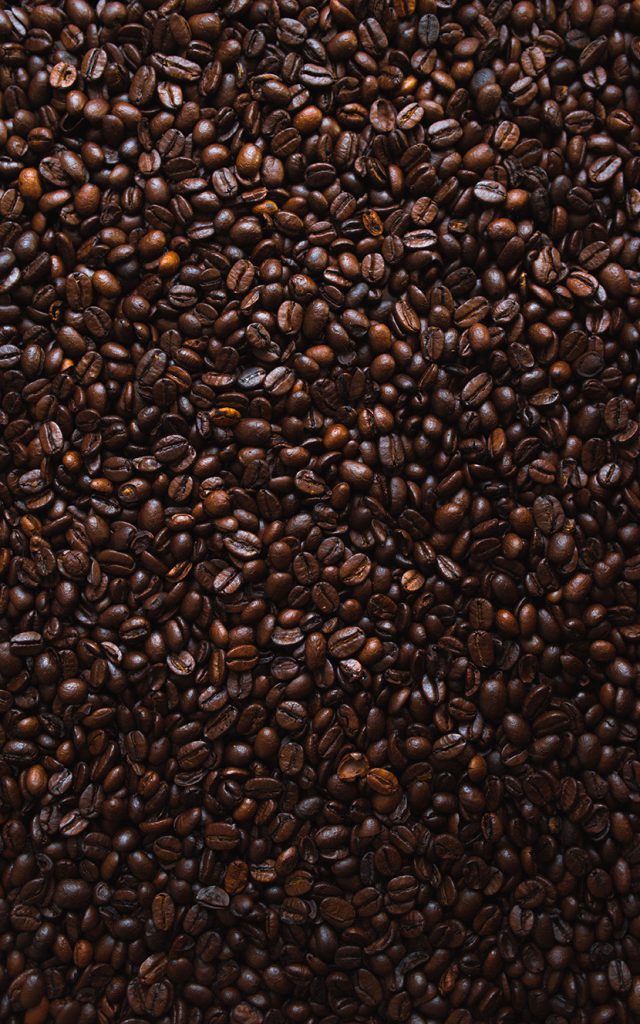 满屏的咖啡豆