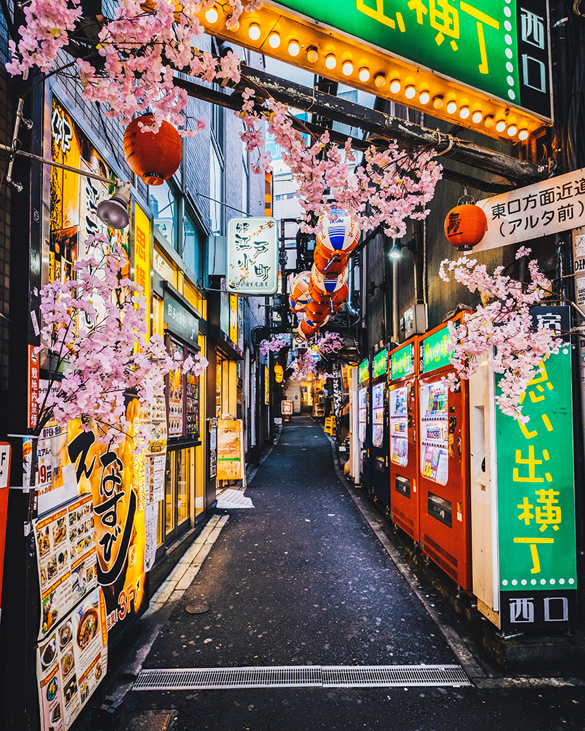日本漂亮的小巷