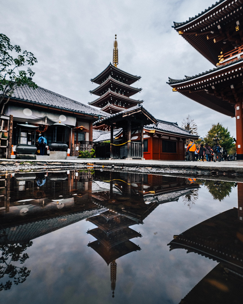 日本京都唐式古建筑群