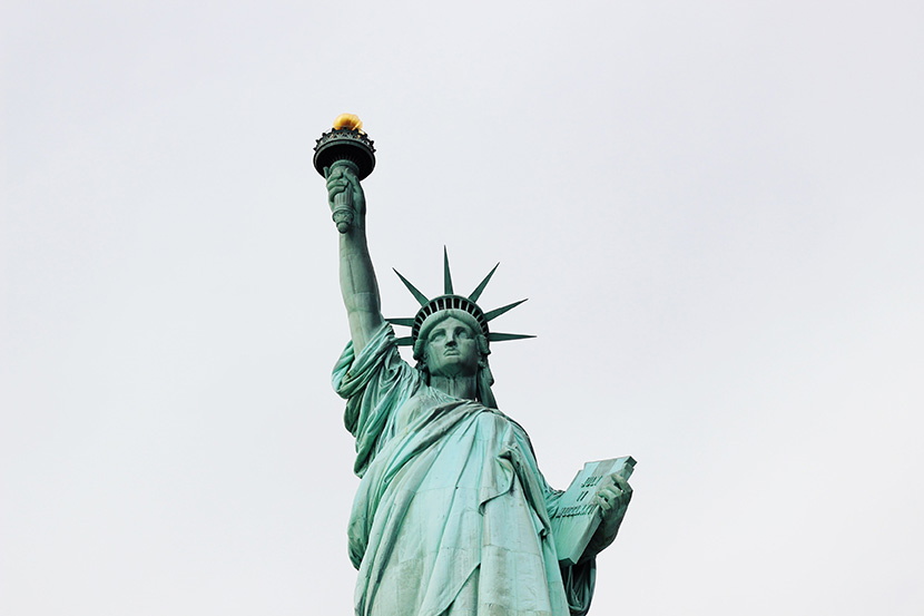 美国纽约自由女神雕像