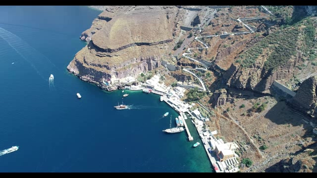 海边的游艇码头短视频素材【4K】