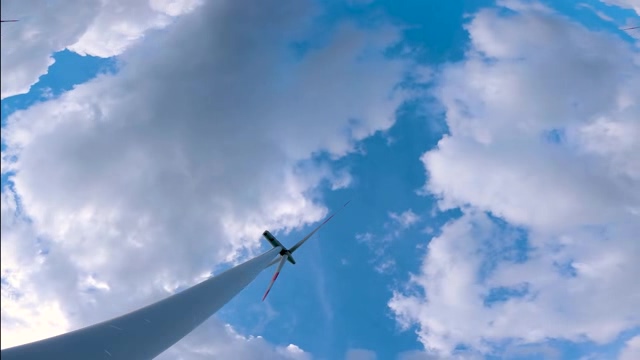 风力发电站的延时摄影短视频素材【4K】